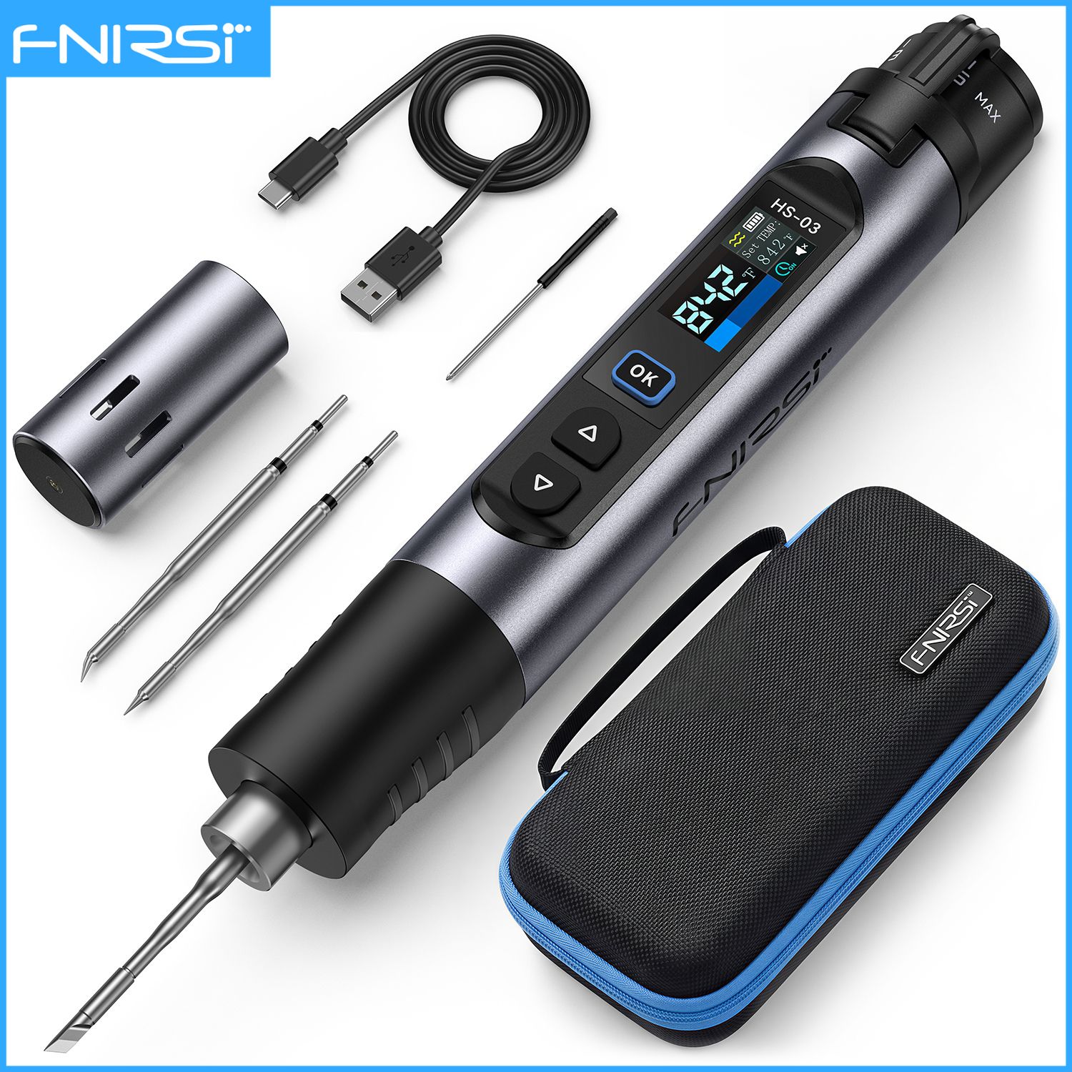 Fpv Drone Tool Kit - Fer à souder FNIRSI HS-03 amélioré